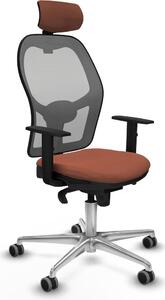 Sedia da ufficio Piqueras y Crespo 1D086G2 Marrone Grigio