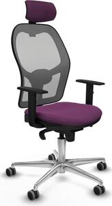 Sedia da ufficio con poggiatesta Jorquera Piqueras y Crespo 1D086G2 Viola