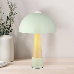 Globo Lampada da tavolo Paulin, Verde, Camera da letto, Metallo, Scandinavo, Lampada da tavolo