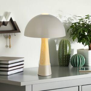 Globo Lampada da tavolo Paulin, Alluminio / Grigio / Zincato, Camera da letto, Metallo, Scandinavo, Lampada da tavolo