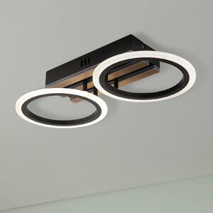 Globo Plafoniera a LED Blevins, dimmerabile, Nero, Soggiorno / Sala da pranzo, Metallo, Moderno, Plafoniera LED
