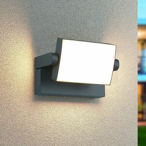 Trio Lighting Applique da esterni a LED KANSAS, Nero, Alluminio, Moderno, Applique LED da esterni