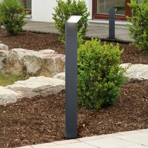 Trio Lighting Lampioncino da giardino PEARL, Nero, Alluminio, Moderno, Lampada LED da esterni