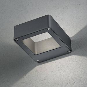 Trio Lighting Applique da esterni a LED RENO, Nero, Alluminio, Moderno, Applique LED da esterni