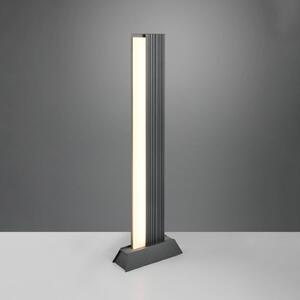 Trio Lighting Lampioncino da giardino MARIZA, Nero, Alluminio, Moderno, Lampada LED da esterni