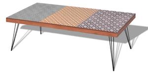 Tavolino da Caffè 120x60x38 cm Marrone