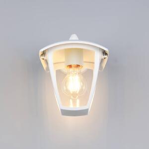 Trio Lighting Applique da esterni VENTA, dimmerabile, Bianco / Opale, Alluminio, Applique da esterni