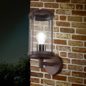 Trio Lighting Applique da esterni TANARO, dimmerabile, Marrone / Ruggine, Alluminio, Moderno, Applique da esterni