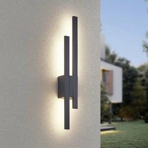 Trio Lighting Applique da esterni a LED TAWA, Nero, Alluminio, Moderno, Applique LED da esterni