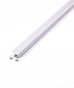Strisce LED - kit di montaggio argento - IP20
