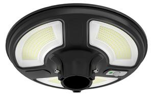 Luci solari - Sensore luci da giardino - IP65 - Nero - 7,5 Watt - 1000 Lumen - 4000K