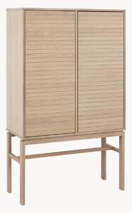 Credenza alta in legno Linley