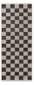 Passatoia nera/color crema in misto iuta reversibile/tessuta a mano 80x200 cm Rex – Hanse Home