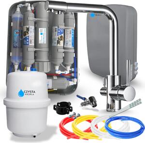 Rubinetto da cucina Ari Venom 1, miscelatore lavello cucina con doppia uscita e perlator, girevole, predisposto per filtro, cromato