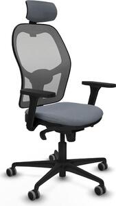 Sedia da ufficio con poggiatesta Piqueras y Crespo 3D036G2 Grigio