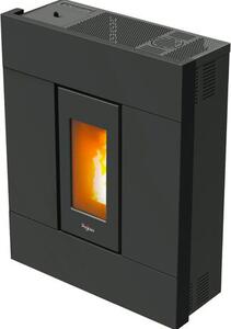 Pegaso Stufa a Pellet Ventilata Slim 7 kW Capacit Serbatoio 10 Kg Volume Riscaldabile 120 m3 colore Antracite - 7019033 Tabla 7