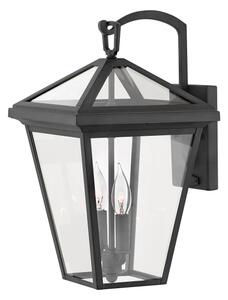 Quintiesse QN-ALFORD-PLACE2-M-MB - Lampada da parete per esterni ALFORD M 2xE14/40W/230V IP44