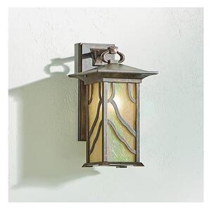 Quintiesse QN-MORRIS-L - Lampada da parete per esterni MORRIS L 1xE27/60W/230V IP44 bronzo