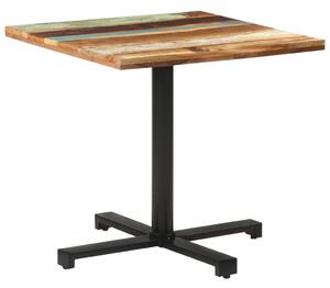 Tavolo da Bistrot Quadrato 80x80x75 cm in Massello di Recupero