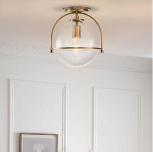 Quintiesse QN-SOMERSET-F-C-HB - Plafoniera SOMERSET 1xE27/60W/230V dorata
