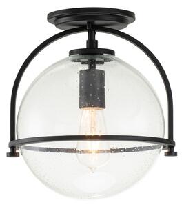 Quintiesse QN-SOMERSET-F-C-BK - Lampada da soffitto SOMERSET 1xE27/60W/230V nera