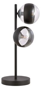 Lampade Da Scrivania Minimal Durga Acciaio Nero 2 Luci E14 Ip20