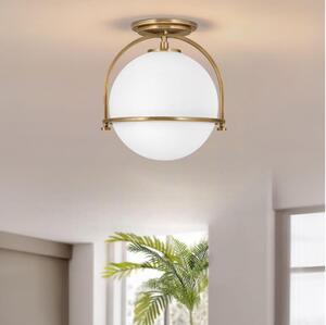 Quintiesse QN-SOMERSET-F-O-HB - Plafoniera SOMERSET 1xE27/60W/230V dorata