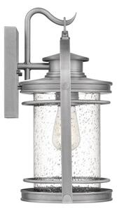 Quintiesse QN-BOOKER-M-IA - Lampada da parete per esterni BOOKER M 1xE27/60W/230V IP44, cromo satinato