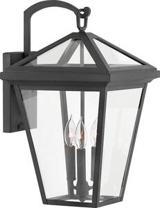 Quintiesse QN-ALFORD-PLACE2-L-MB - Lampada da parete per esterni ALFORD L 3xE14/40W/230V IP44