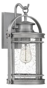 Quintiesse QN-BOOKER-M-IA - Lampada da parete per esterni BOOKER M 1xE27/60W/230V IP44, cromo satinato