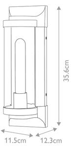 Quintiesse QN-PEARSON-M-BU - Applique da esterno PEARSON M 1x E27/60W/230V IP44 bronzo