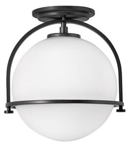 Quintiesse QN-SOMERSET-F-O-BK - Plafoniera SOMERSET 1xE27/60W/230V nera