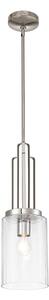 Quintiesse QN-KIMROSE-MP-PN - Lampada a sospensione su asta KIMROSE 1xE27/60W/230V cromo lucido