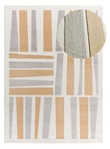 Tappeto grigio chiaro/color crema 160x230 cm Flora – Universal