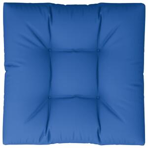 Cuscino per Pallet Blu Reale 70x70x12 cm in Tessuto