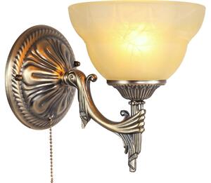 Brilagi - Lampada da parete DAHLIA 1xE27/40W/230V in ottone