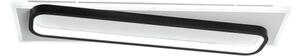 Brilagi - Plafoniera LED dimmerabile OUTLINE LED/52W/230V 15x60 cm bianco/nero + telecomando