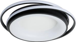 Brilagi - Plafoniera LED dimmerabile IRIS LED/84W/230V 47x51 cm nera + telecomando