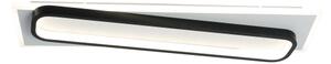 Brilagi - Plafoniera LED dimmerabile OUTLINE LED/52W/230V 15x60 cm bianco/nero + telecomando