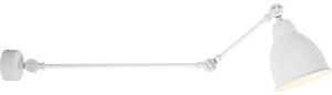 Brilagi - Lampada da parete QUILL 1xE27/40W/230V, 83 cm, bianca