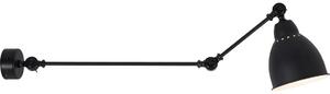 Brilagi - Lampada da parete QUILL 1xE27/40W/230V 83 cm nera