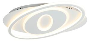 Brilagi - Plafoniera LED dimmerabile IRIS LED/78W/230V 37x49 cm bianco + telecomando