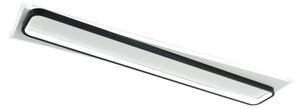 Brilagi - Plafoniera LED dimmerabile OUTLINE LED/90W/230V 18x100 cm bianco/nero + telecomando