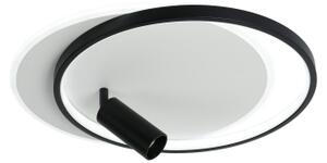 Brilagi - Plafoniera LED dimmerabile UNITY LED/48W/230V + 1xGU10/3W bianco/nero + telecomando