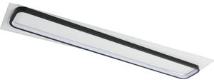 Brilagi - Plafoniera LED dimmerabile OUTLINE LED/90W/230V 18x100 cm bianco/nero + telecomando