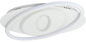 Brilagi - Plafoniera LED dimmerabile IRIS LED/78W/230V 37x49 cm bianco + telecomando
