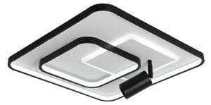 Brilagi - Plafoniera LED dimmerabile UNITY LED/75W/230V + 1x GU10/3W bianco/nero + telecomando