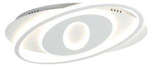 Brilagi - Plafoniera LED dimmerabile IRIS LED/78W/230V 37x49 cm bianco + telecomando