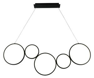 Brilagi - Lampada a sospensione con cavo ECHO LED/60W/230V 4000K 100 cm nera