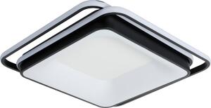 Brilagi - Plafoniera LED dimmerabile IRIS LED/102W/230V 50x50 cm nero + telecomando